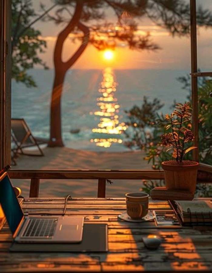 Ảnh avatar chill phong cảnh