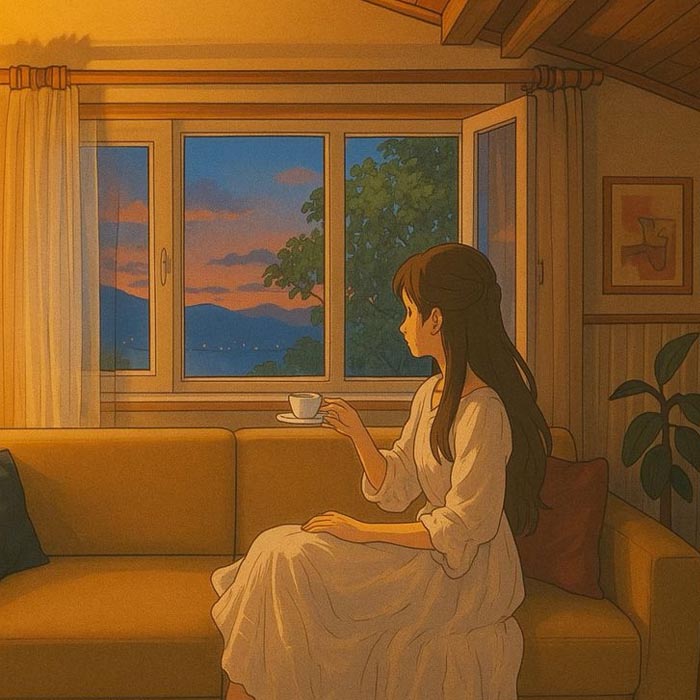 Hình ảnh avatar chill lofi