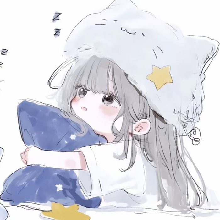 Avatar đôi cute anime