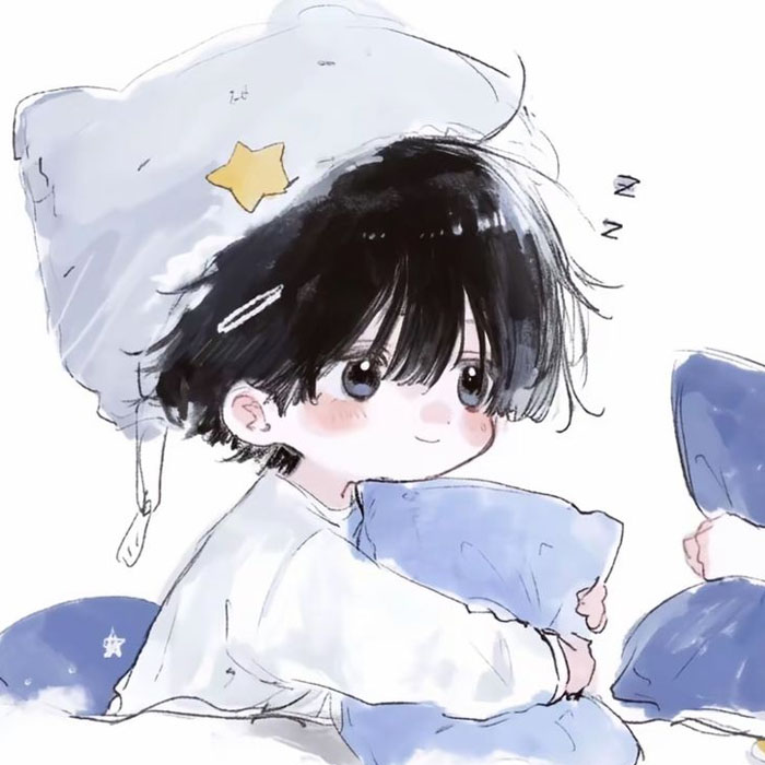 Avatar đôi cute anime