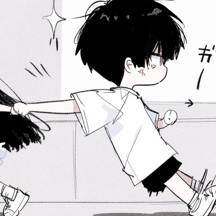 Avatar đôi cute anime