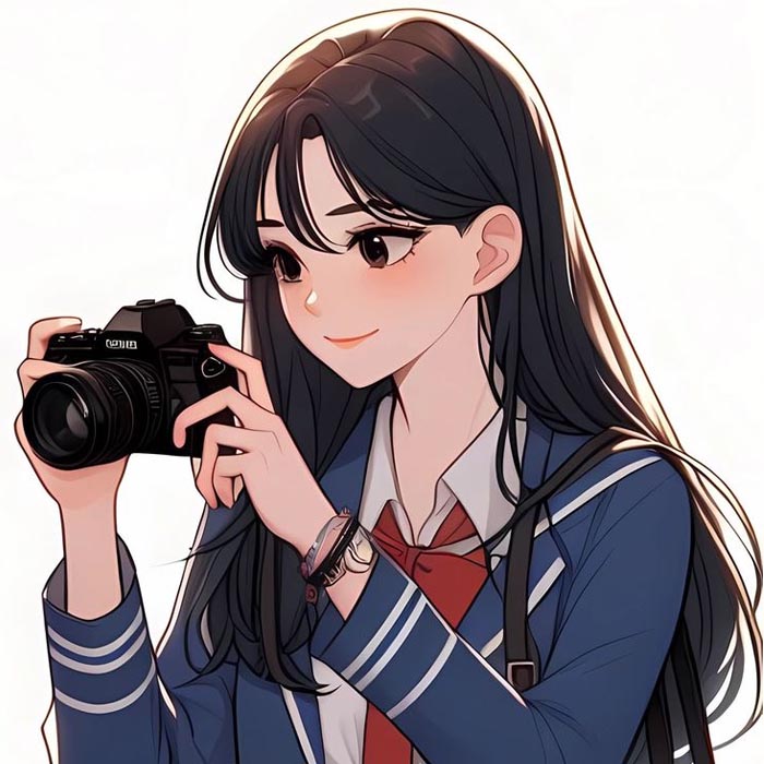 Avatar đôi nữ anime