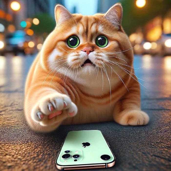 Avatar ngộ nghĩnh ảnh mèo cute