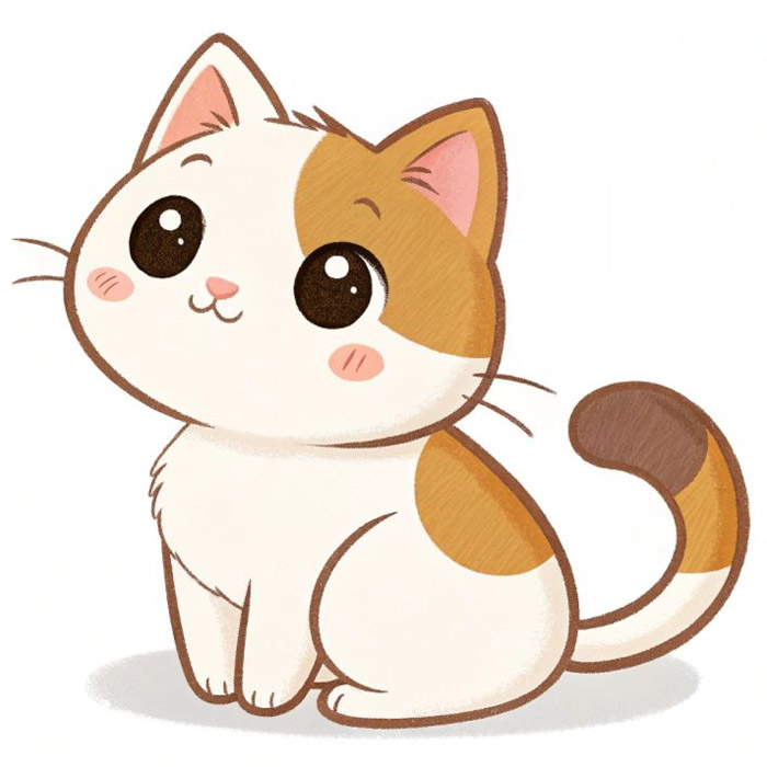 Ảnh avatar mèo hoạt hình