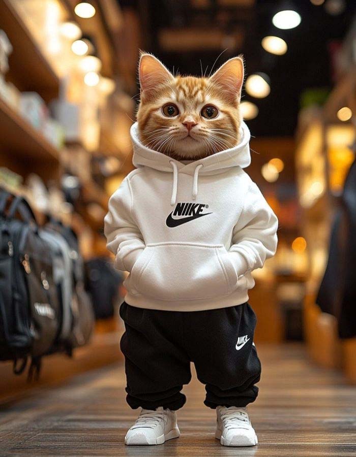 Ảnh avatar mèo ngầu