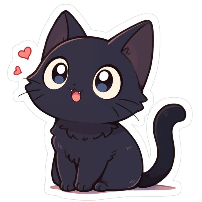 Ảnh avatar mèo hoạt hình