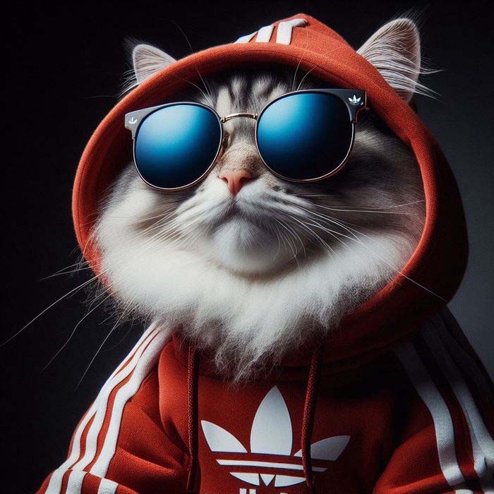 Ảnh avatar mèo ngầu