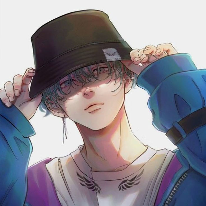 Avatar anime nam ngầu