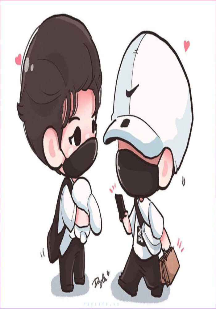 Kawaii Hết Nấc: Avatar Đôi Anime Cute Đốn Tim Fan
