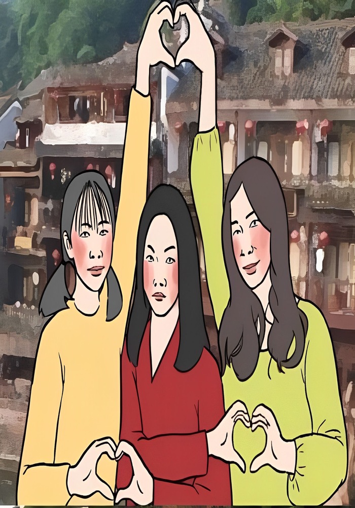 Hội Chị Em Cute Phô Mai Que: Avatar Nhóm 3 Nữ Siêu Đáng Yêu Hội Chị Em Cute Phô Mai Que: Avatar Nhóm 3 Nữ Siêu Đáng Yêu