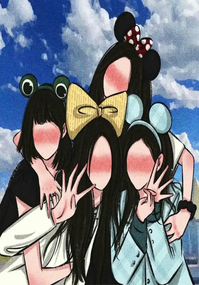 Team 'Một Chàng Ba Nàng Thơ': Avatar Nhóm 4 Người 1 Nam 3 Nữ