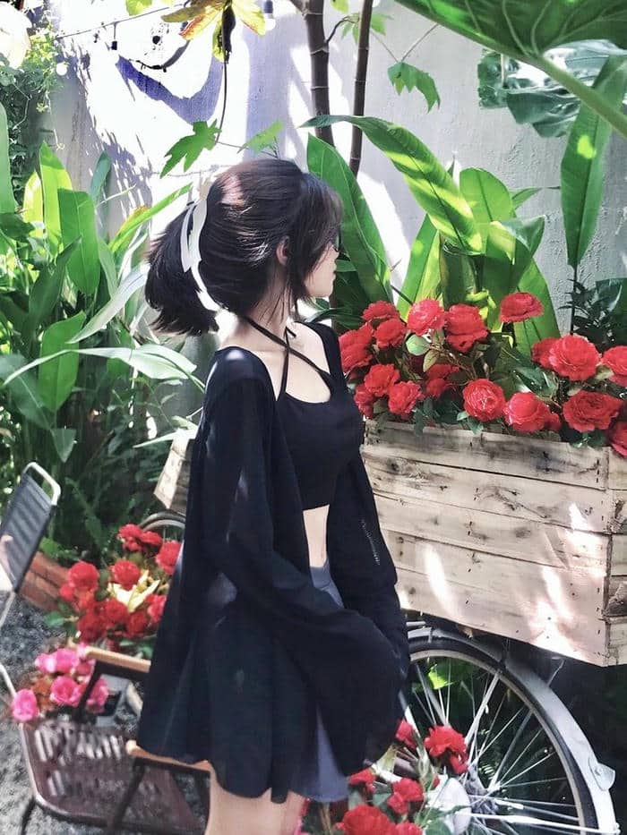 Bộ Sưu Tập Ảnh Con Gái Xinh Che Mặt Đa Phong Cách