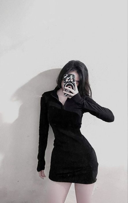 Cute Hết Cỡ: Ảnh Gái Xinh Che Mặt Lớp 7