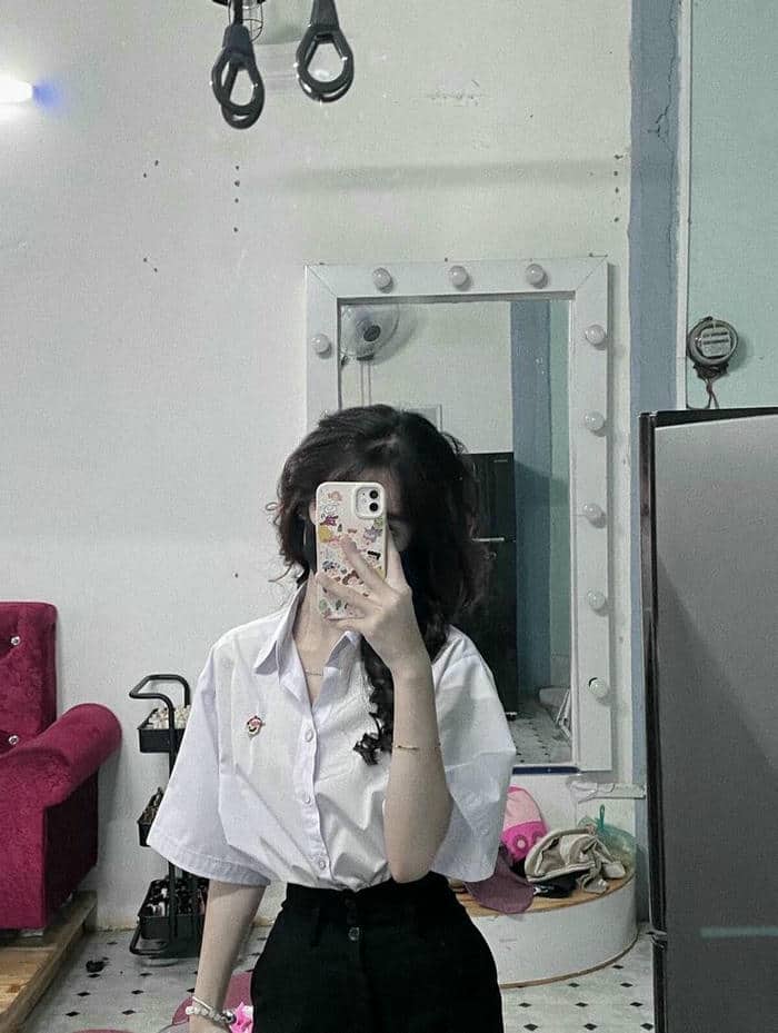 Đắm Chìm Trong Ảnh Gái Xinh Che Mặt Trung Quốc