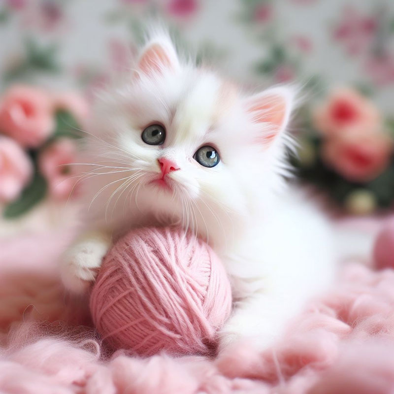 Avatar Cute Chủ Đề Mèo Phong Cách Vô Tri
