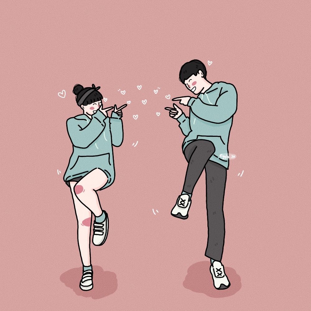 Avatar Đôi Vô Tri Cute: Tình Yêu Vừa Ngọt Vừa Lầy