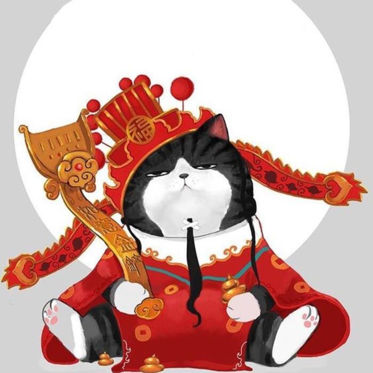 Avatar Mèo Vô Tri Chào Đón Tết Nguyên Đán