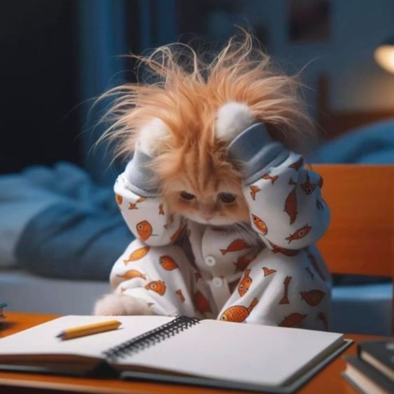 Avatar Mèo Vô Tri Cute: Tan Chảy Trái Tim Con Sen