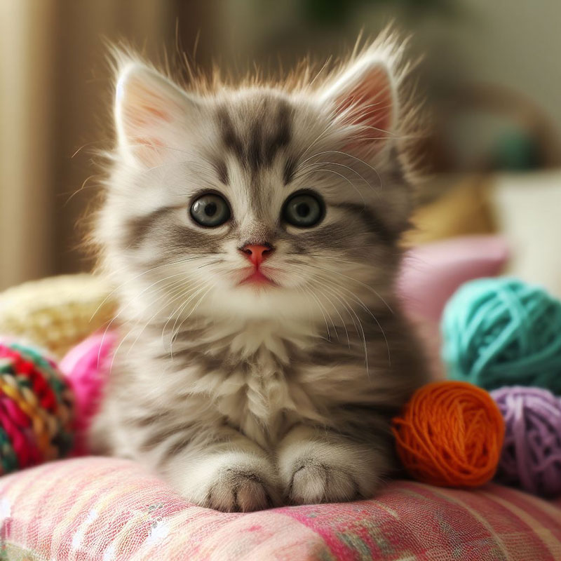 Cute Avatar Vô Tri Chủ Đề Mèo Siêu Đáng Yêu