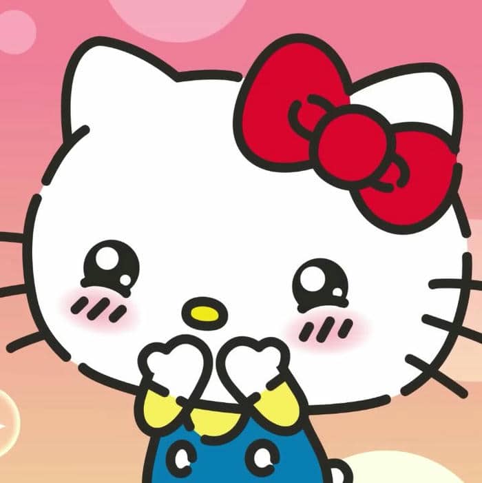 Đáng Yêu Không Tưởng Với Avatar Vô Tri Hello Kitty
