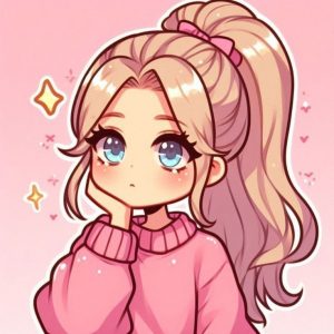 Avatar chibi nữ cute 