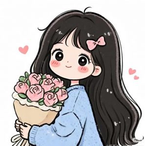 Avatar chibi nữ cute 