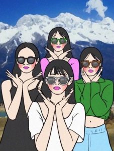 avatar nhóm 4 người vô tri